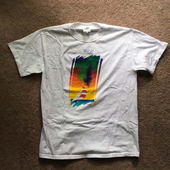 Mom on Vacation Vintage Villa del Sol T-shirt - Picture 2 of 4